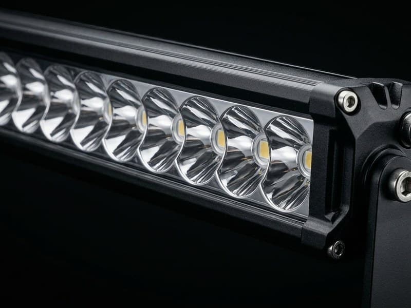Barre LED simple rangée Next‑Tech, éclairage d'appoint compact longue portée pour 4x4, quad et auto