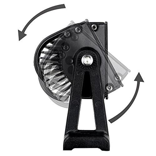Schéma rotation et angle d'inclinaison réglable du support de la barre LED FLEX 300W