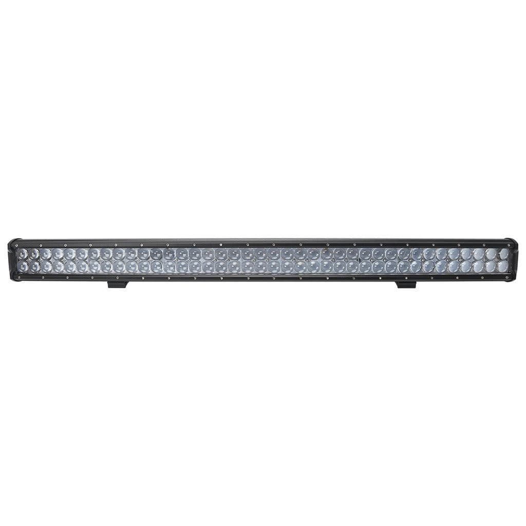 Vue de face de la rampe LED 4D 920mm 78 leds double rangée pour faisceau spot longue portée