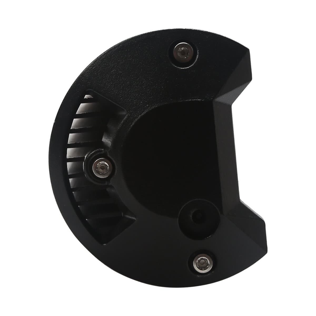 Embout latéral en aluminium de la rampe LED 4D 234W avec dissipateur thermique et vis inox