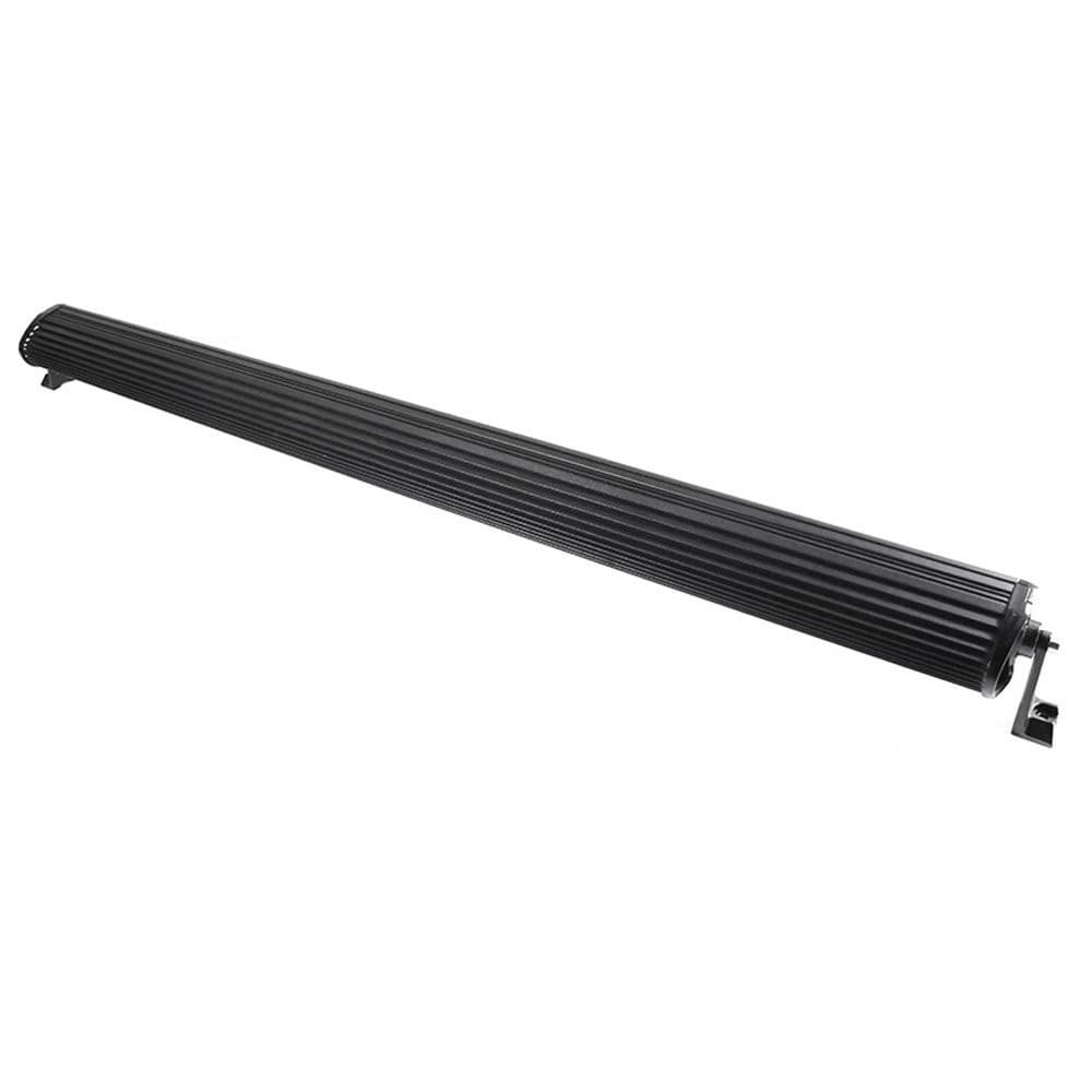 Vue arrière barre LED 288W boîtier aluminium nervuré dissipation thermique 1280mm