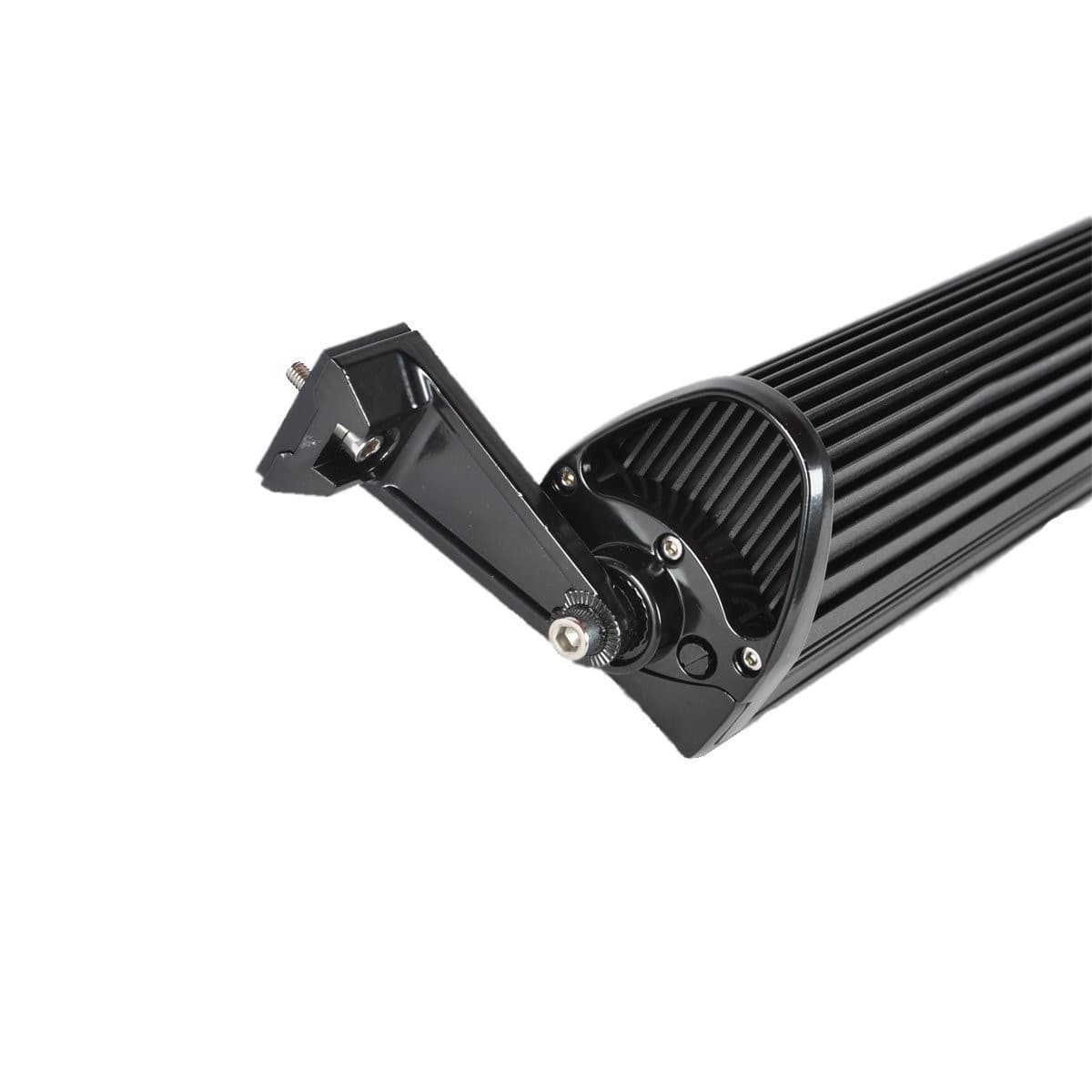 Detail support de montage reglable barre LED 240W avec vis et molette de serrage