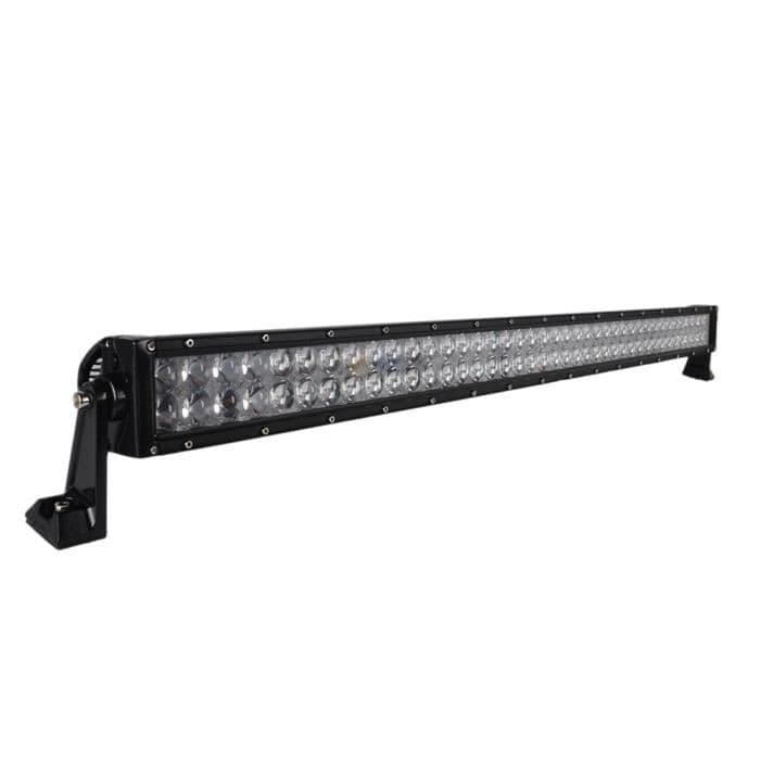 Barre LED CREE 240W 1050mm vue de face 80 leds spot pour 4x4 et utilitaire