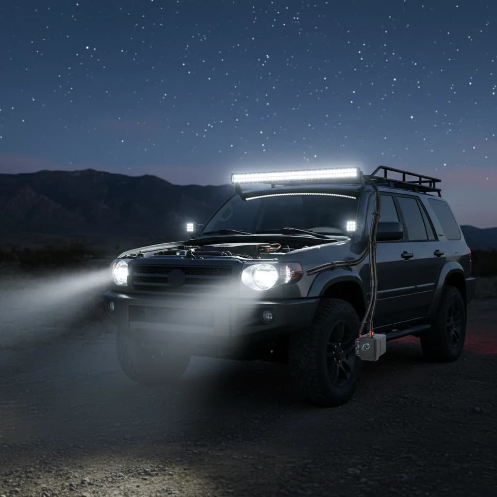 Barres LED 12V — Pour voitures et 4x4