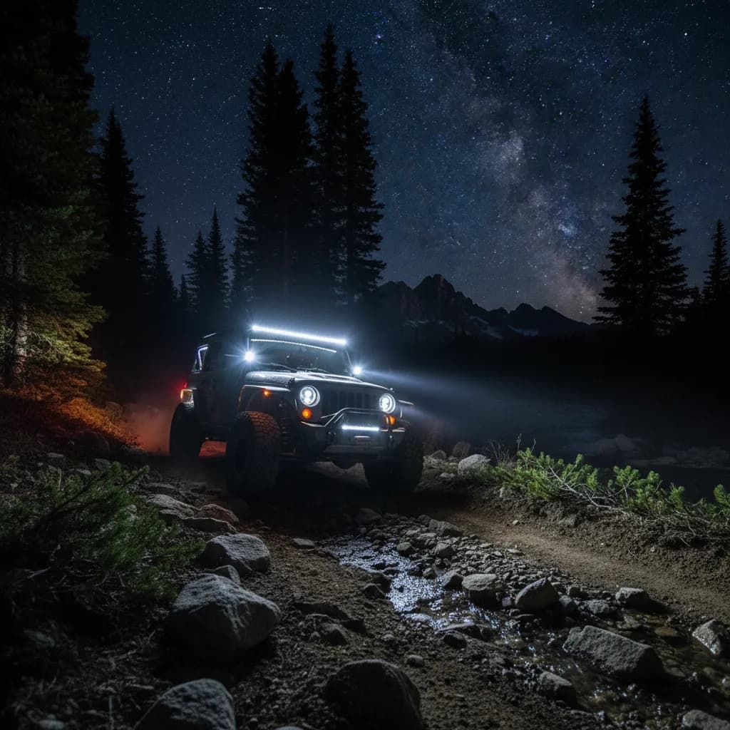 Meilleure barre LED pour 4x4 en 2024